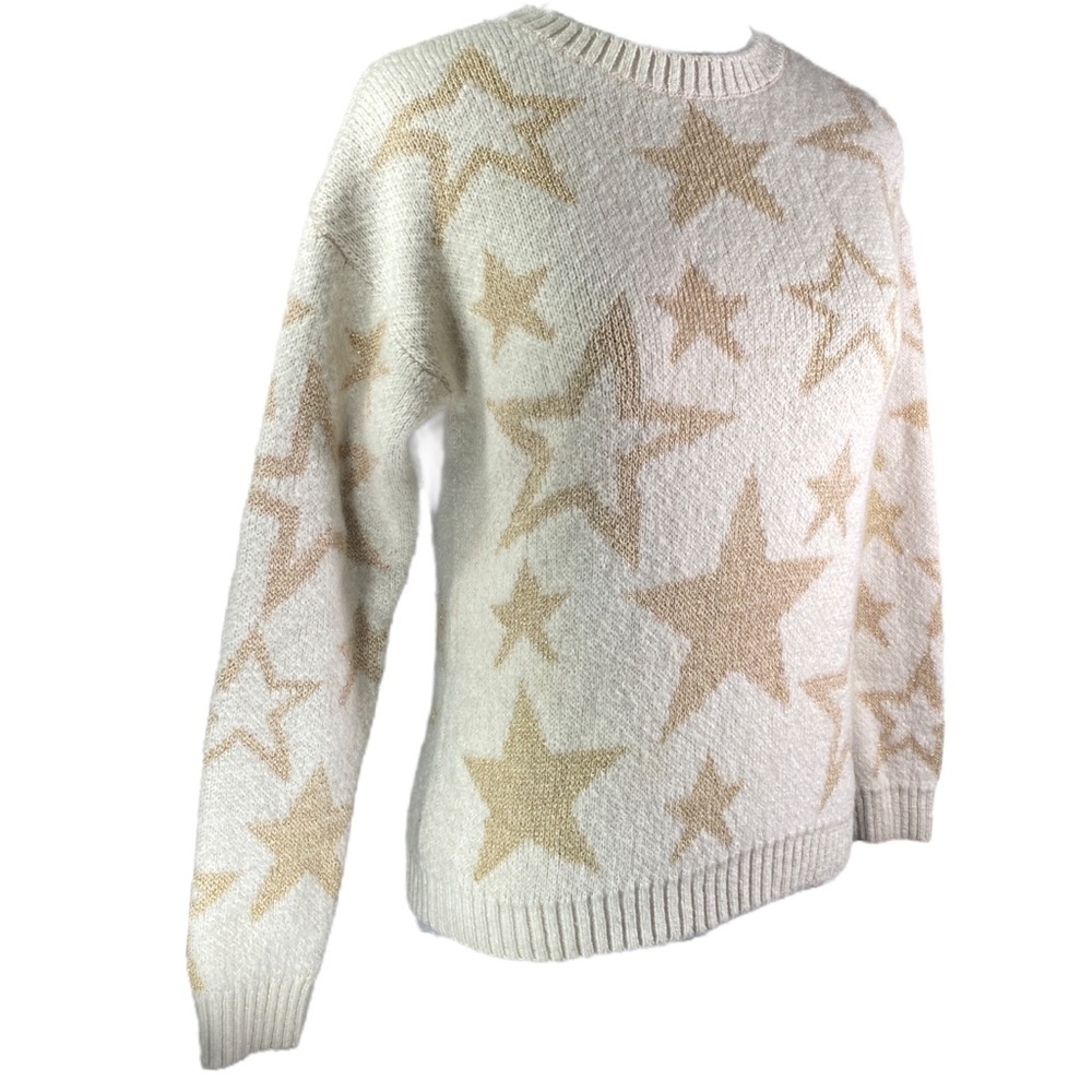 Ecoté Crew Starry Knit Sweater size M